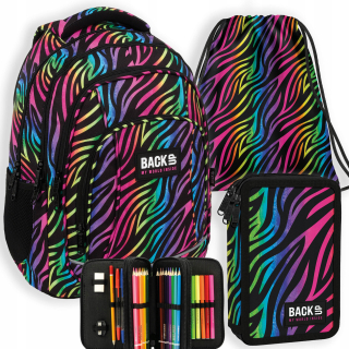 Viackomorový školský batoh Backup Multicolor 26 rokov